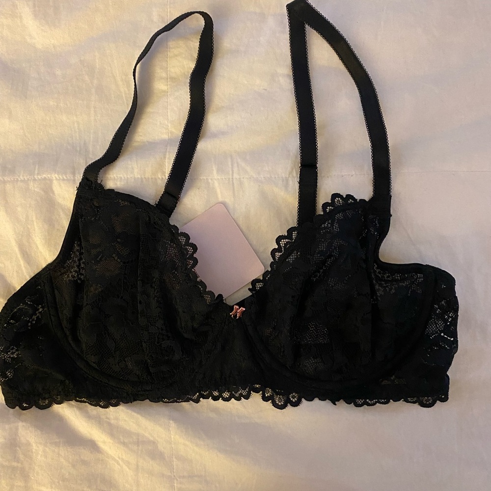 Floral Lace Unlined Bra